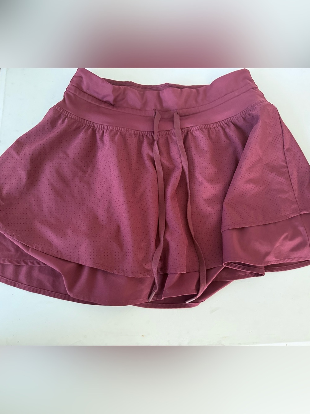 DSG Women's Drawstring Skort in Mauve